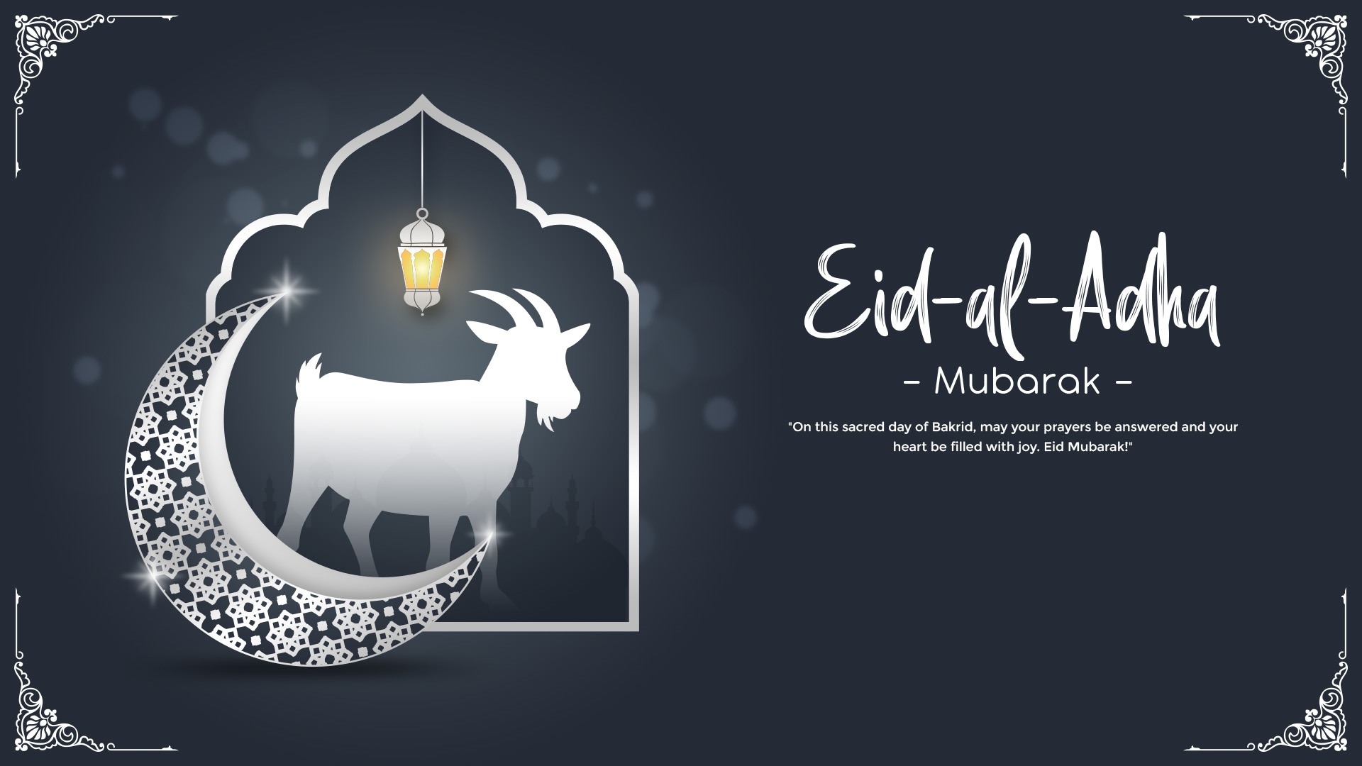 Bakrid Wishes (Eid Mubarak)2023 Eid al-Adha