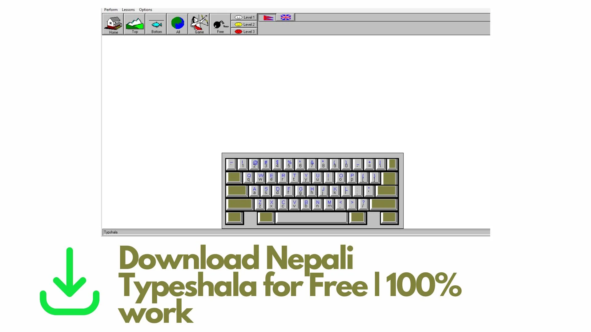 Download Nepali Typeshala For Windows 7/8/10/11 64 bit | Free And 100% Work