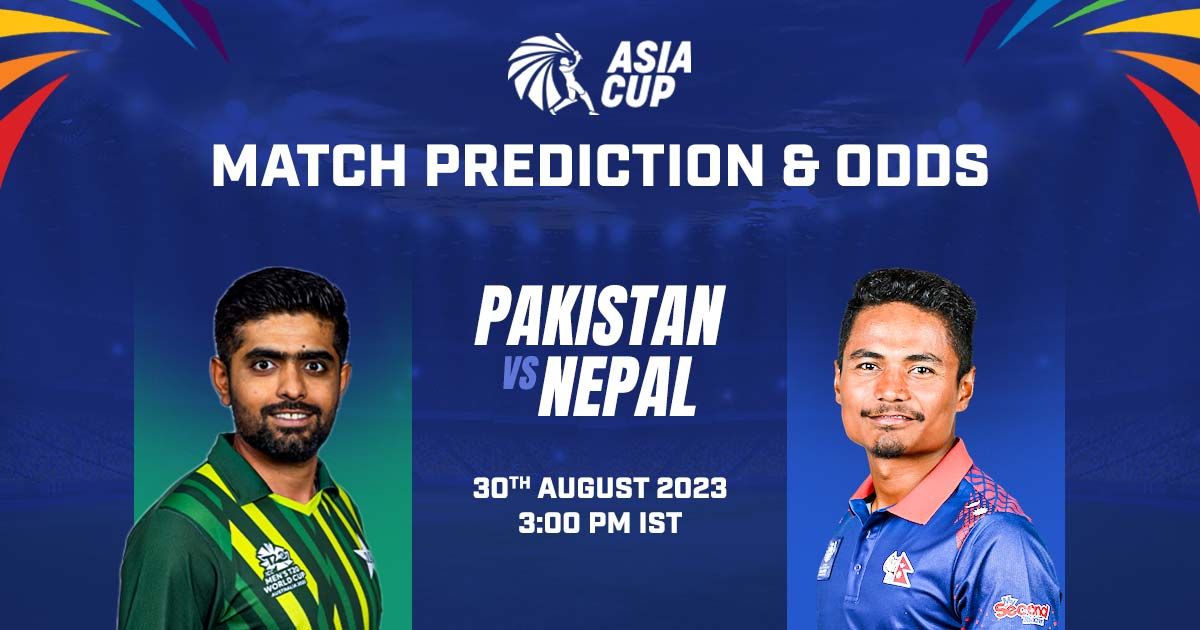 Pakistan vs Nepal Asia Cup 2023 Match