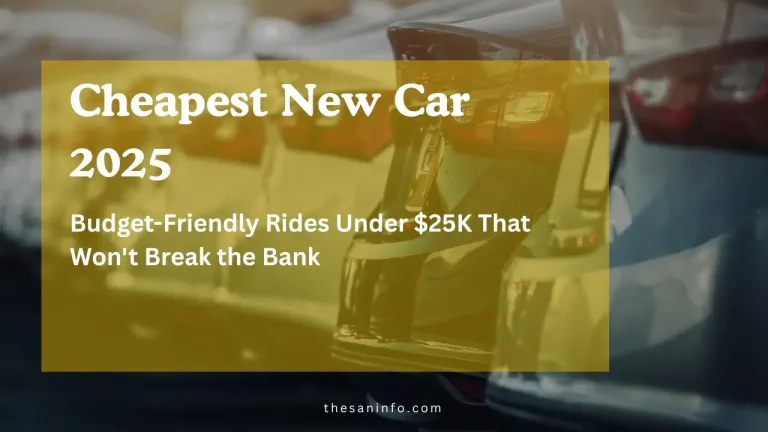 Cheapest New Car 2025