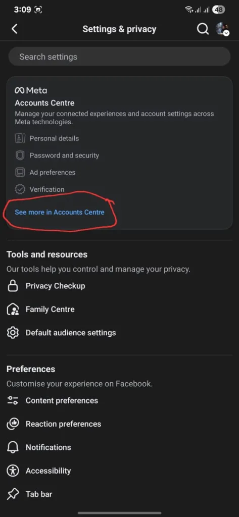 How to Delete Facebook Account: Your Step-by-Step Guide for a Clean Break 3 Go to Accounts Center