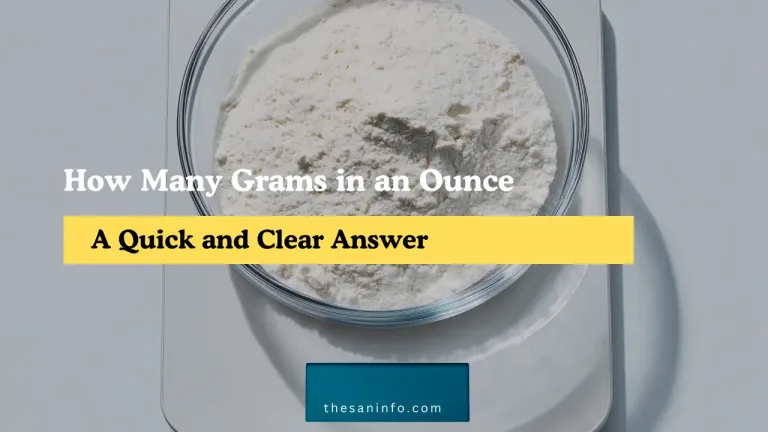 How Many Grams in an Ounce