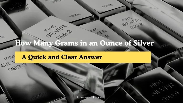 How Many Grams in an Ounce of Silver