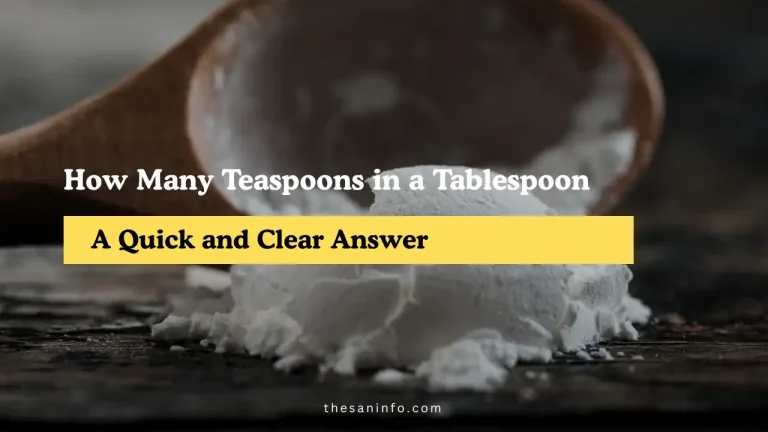 How Many Teaspoons in a Tablespoon