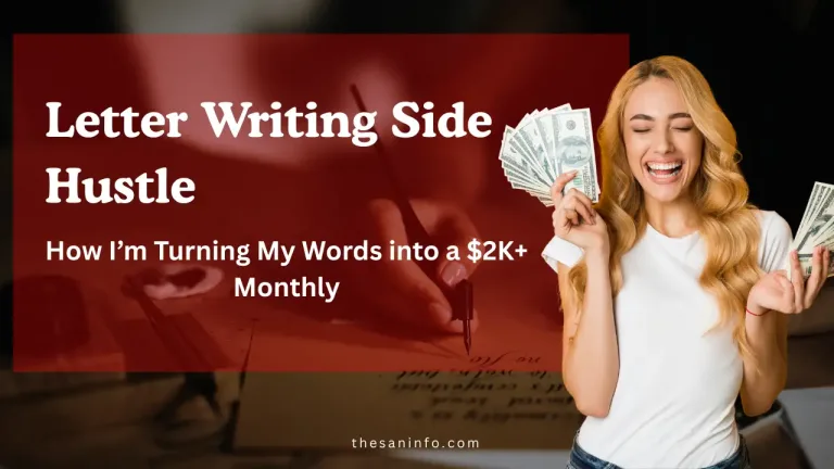 Letter Writing Side Hustle