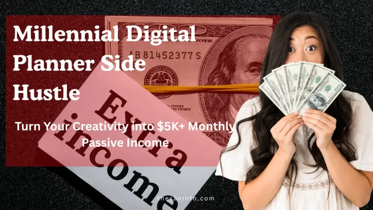Millennial Digital Planner Side Hustle
