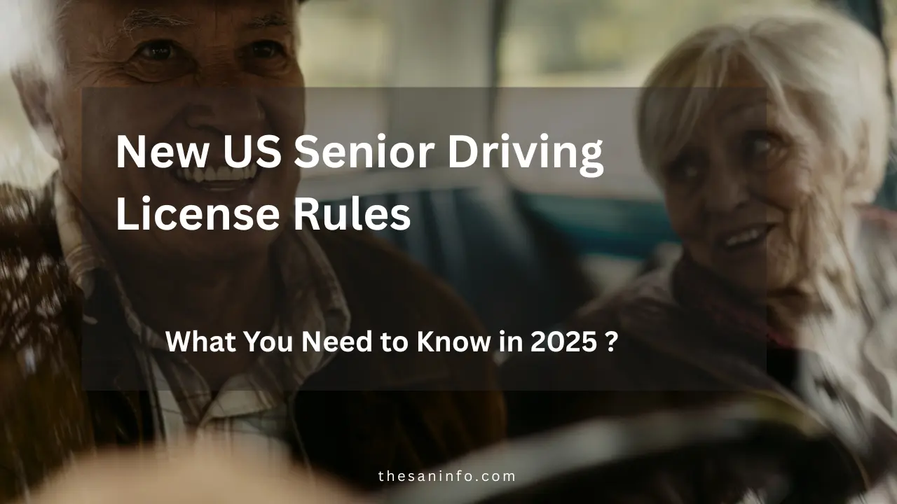 New US Senior Driving License Rules