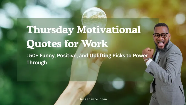 Thursday Motivational Quotes for Work