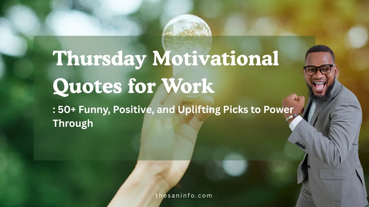 Thursday Motivational Quotes for Work