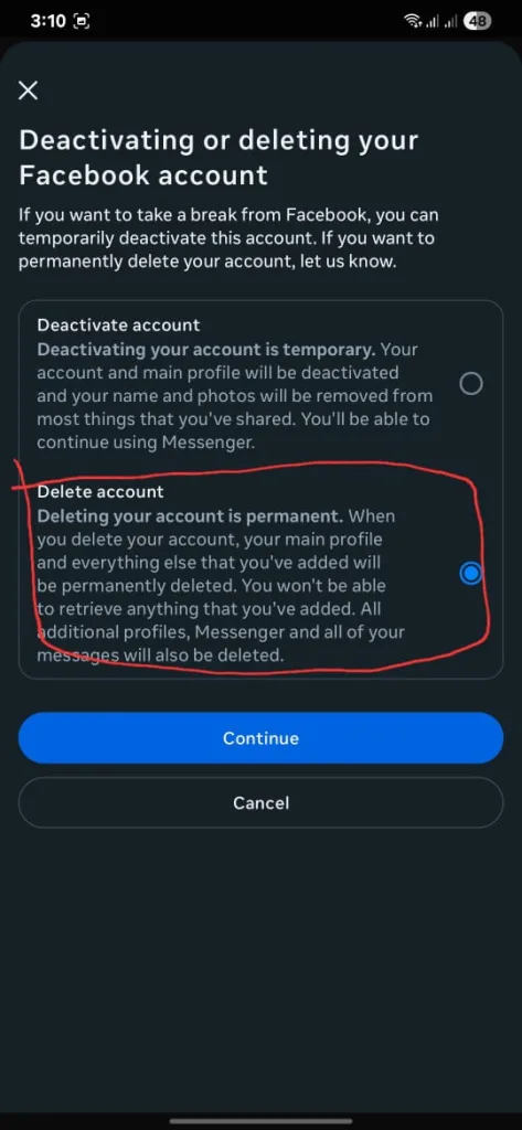 How to Delete Facebook Account: Your Step-by-Step Guide for a Clean Break 8 choose deactivation and delete