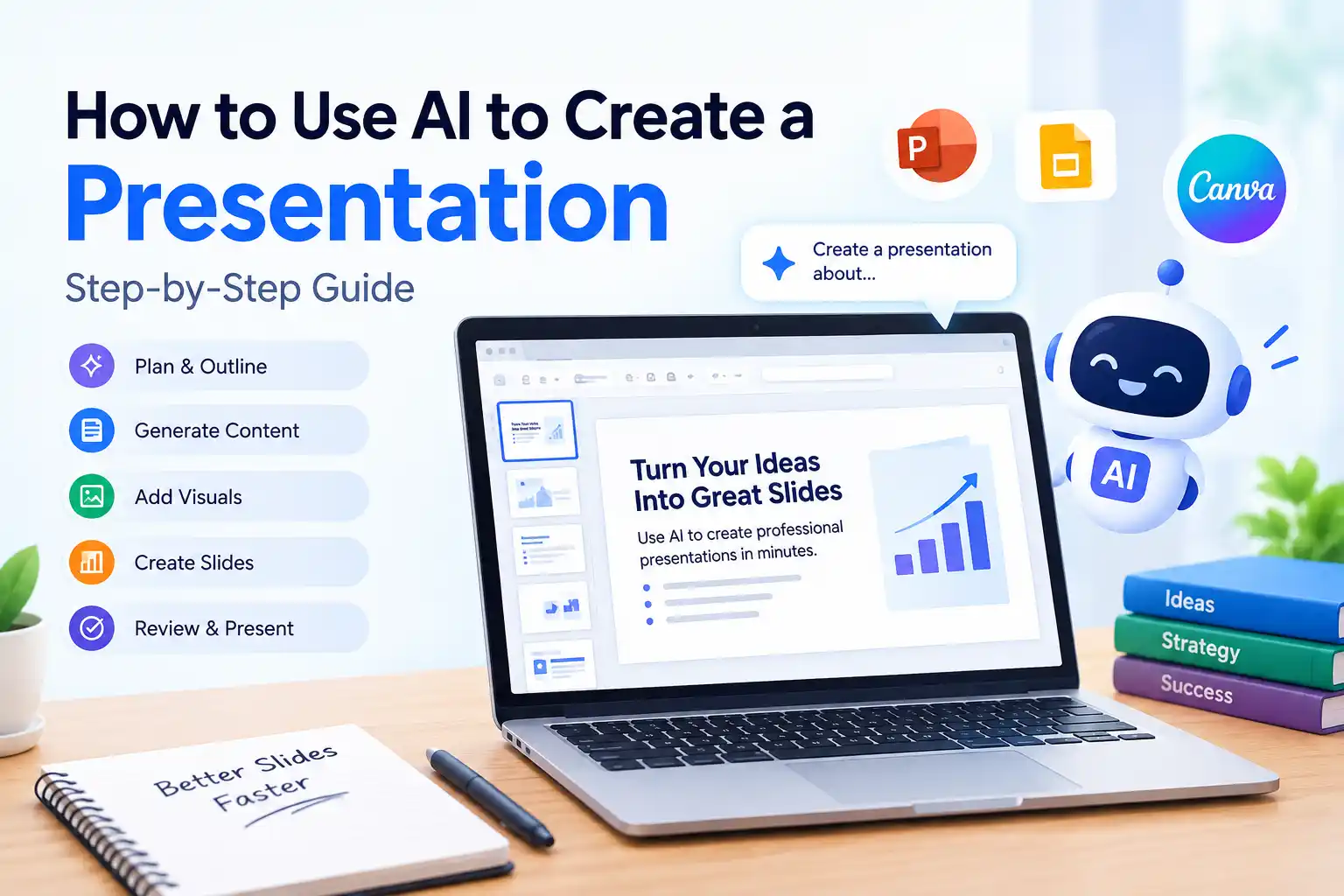 How to Use AI to Create a Presentation: Step-by-Step Guide 2 how to use AI to create a presentation